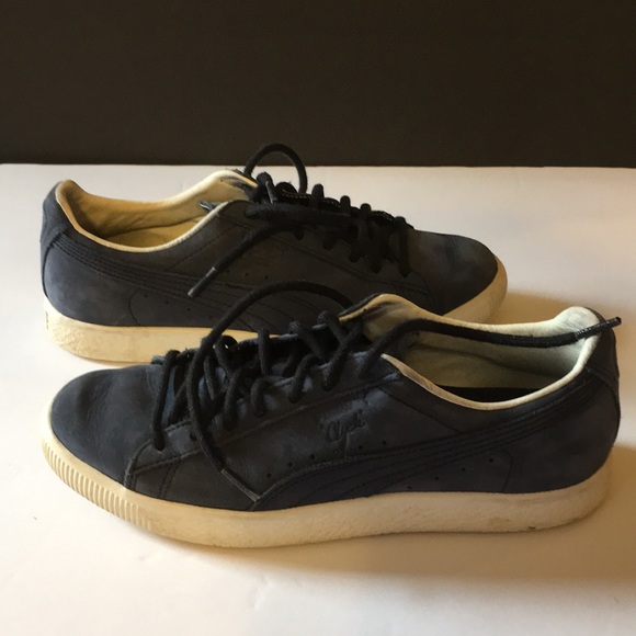 Puma Clyde “Walt Frazier” Midnight Navy shoes 7 - Picture 4 of 7